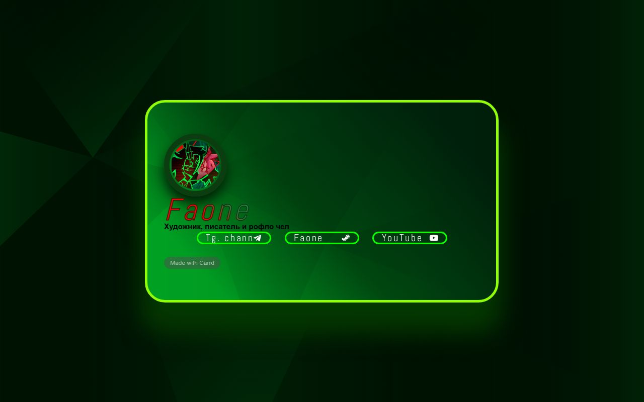 Carrd profile picture for @fnn